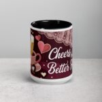 Cheers to My Better Half Husband Coffee Mug - Image 4
