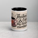 Husband & Coffee: My Morning Essentials Mug - Image 4