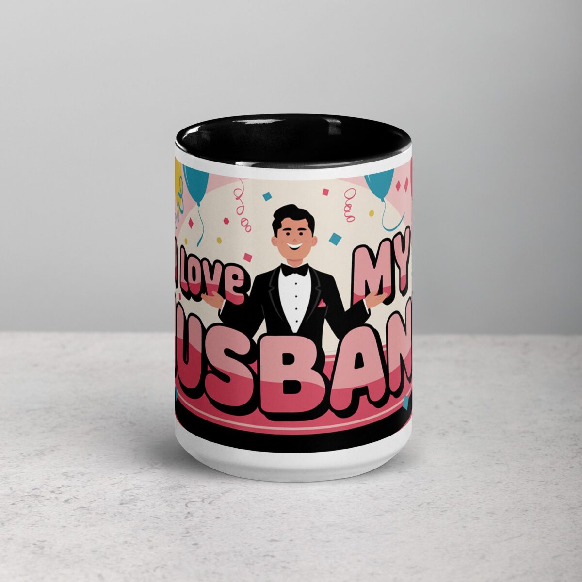 I Love My Husband Fun Coffee Mug & Tea Cup - Image 4