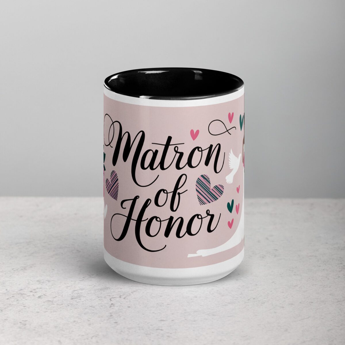 Matron of Honor Sophisticated Coffee Mug & Tea Cup - Image 4