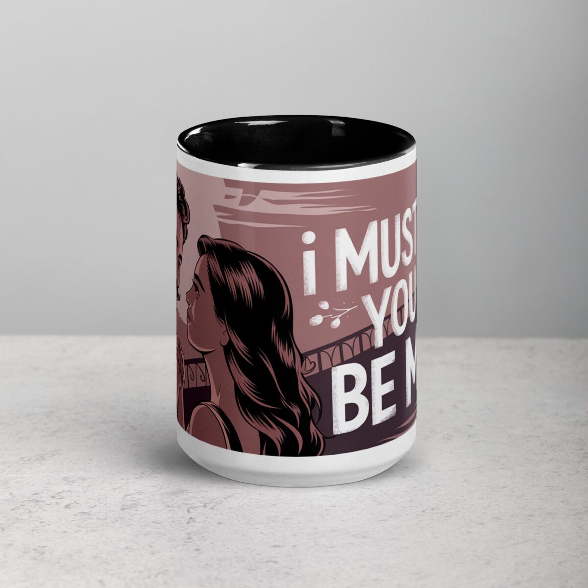 I Mustache You to Be Mine Boyfriend Coffee Mug - Image 4