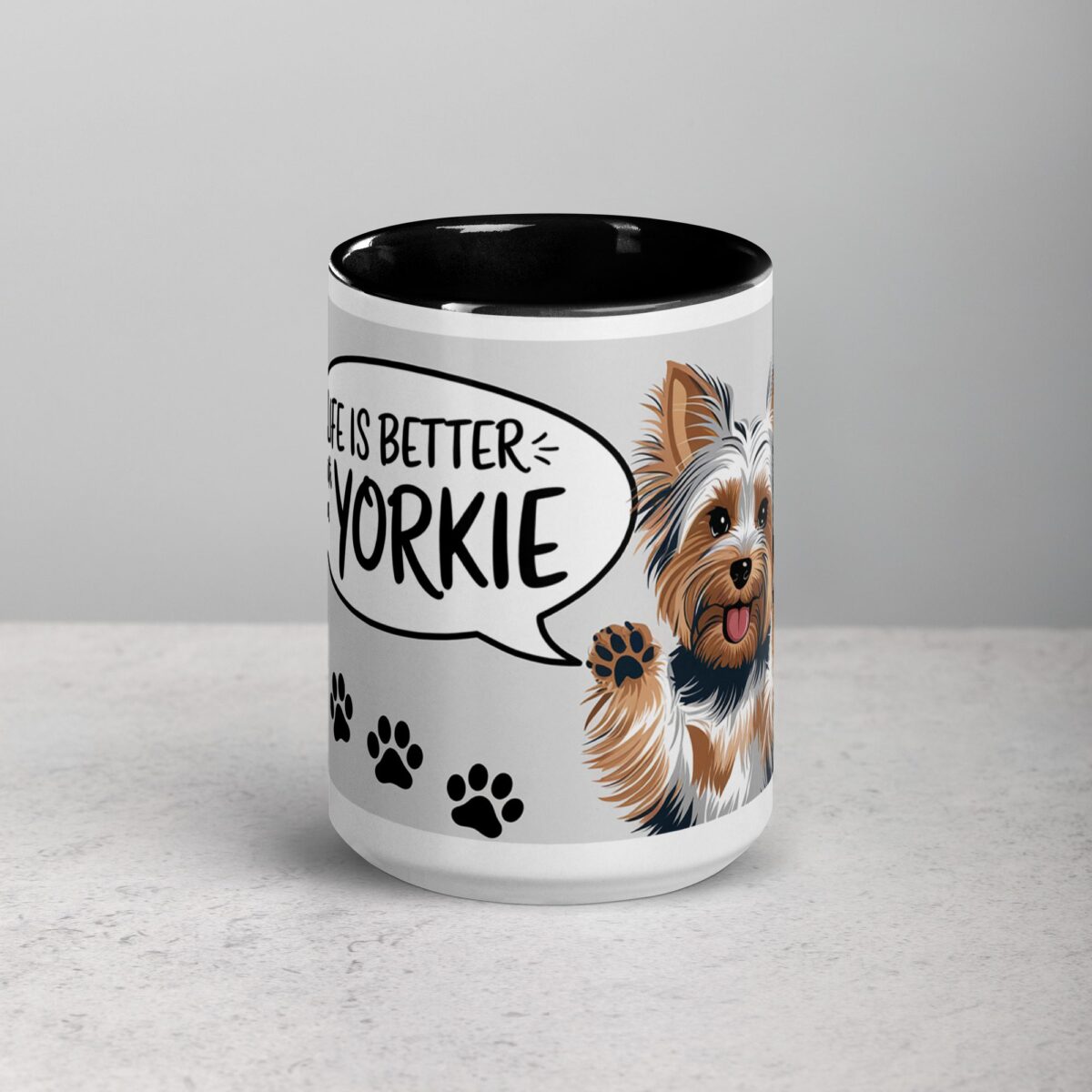 Life Is Better with a Yorkie Coffee Mug - Image 4