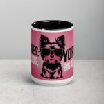 Yorkies: Small Dog, Big Attitude Coffee Mug - Image 4