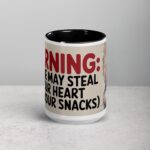 Warning: Yorkie May Steal Your Heart Coffee Mug - Image 5