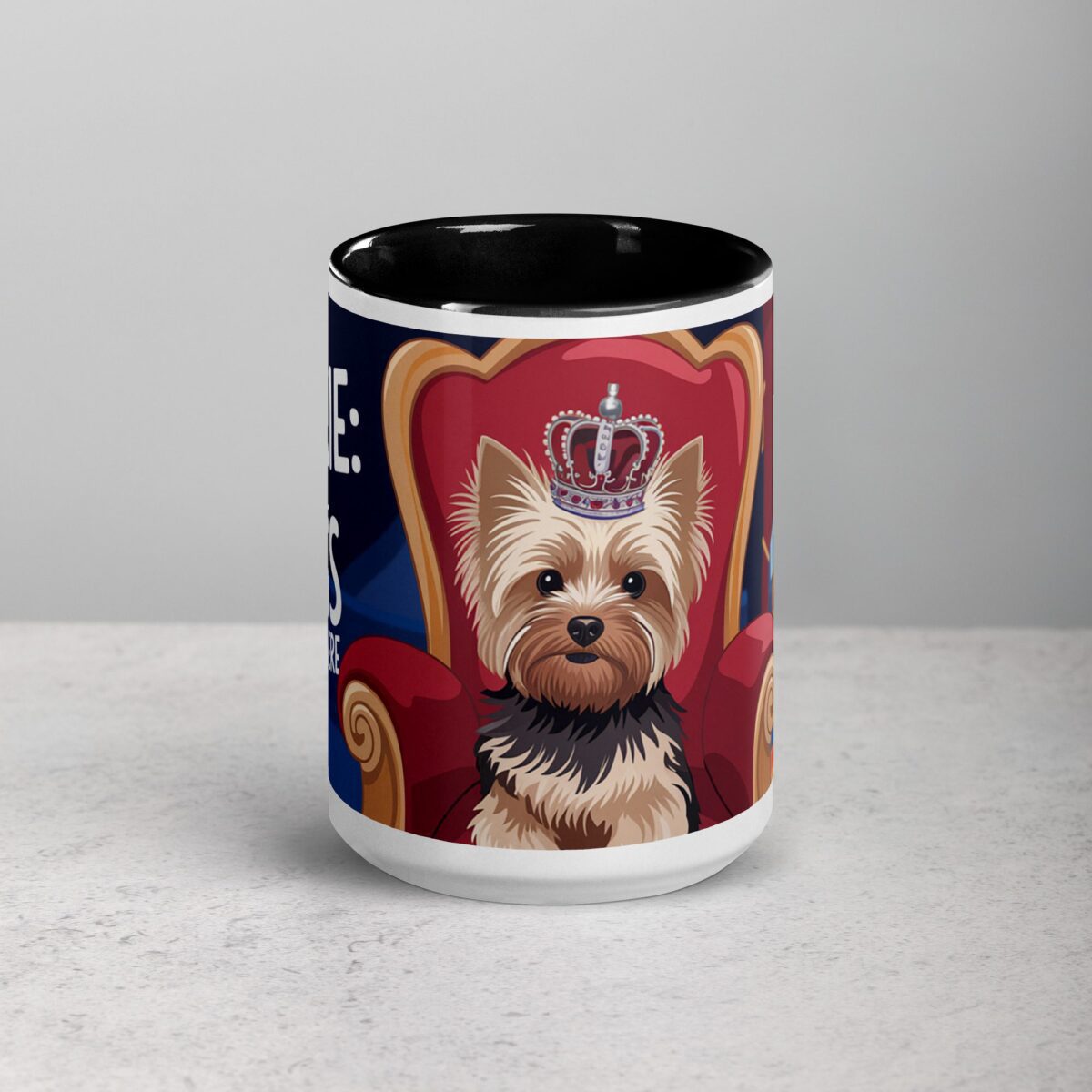 Yorkie: The Real Boss Around Here Coffee Mug - Image 4