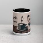 Fueled by Coffee and Yorkie Love Mug - Image 4