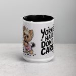 Yorkie Hair, Don’t Care Coffee Mug - Image 4
