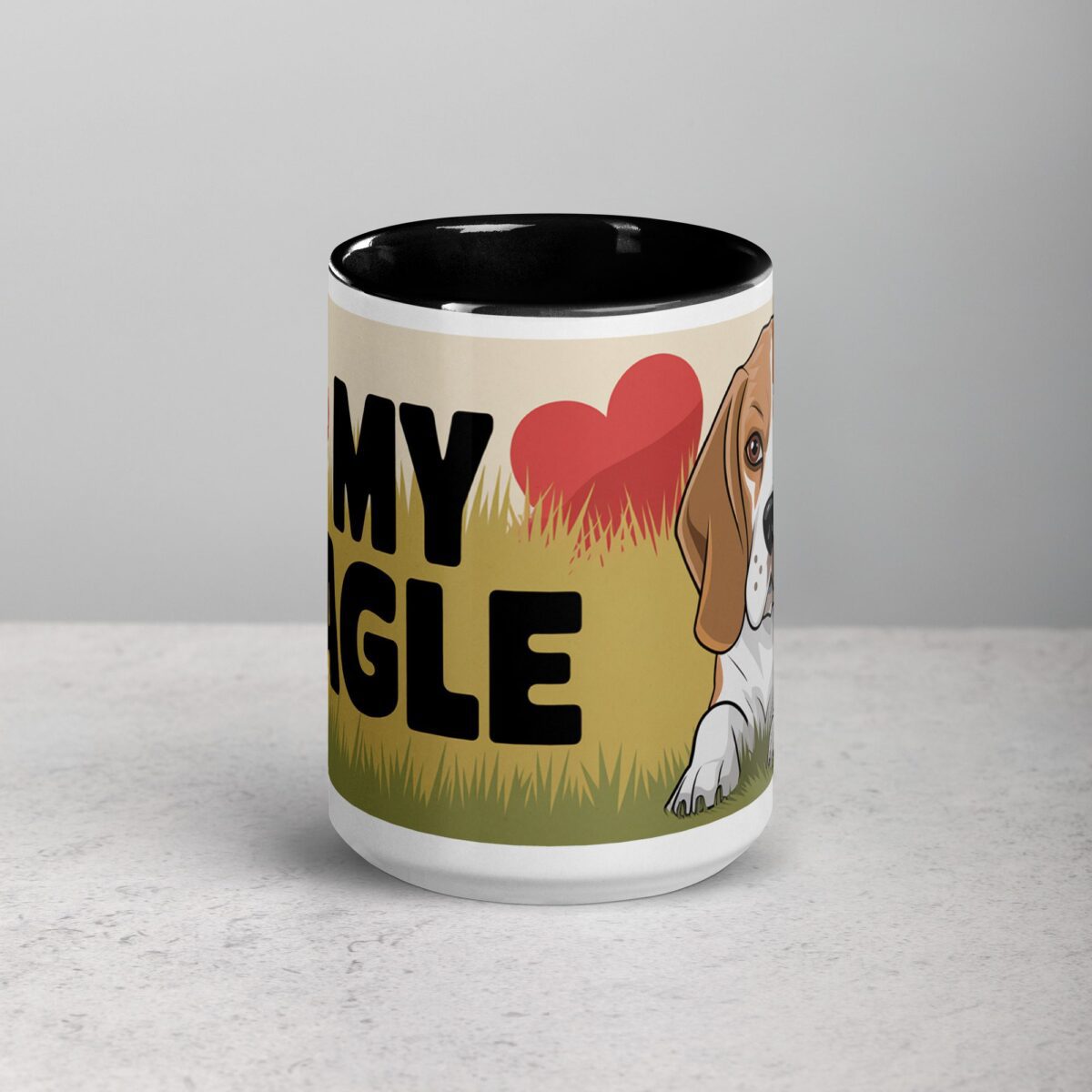 I ❤️ My Beagle Coffee Mug & Tea Cup - Image 4