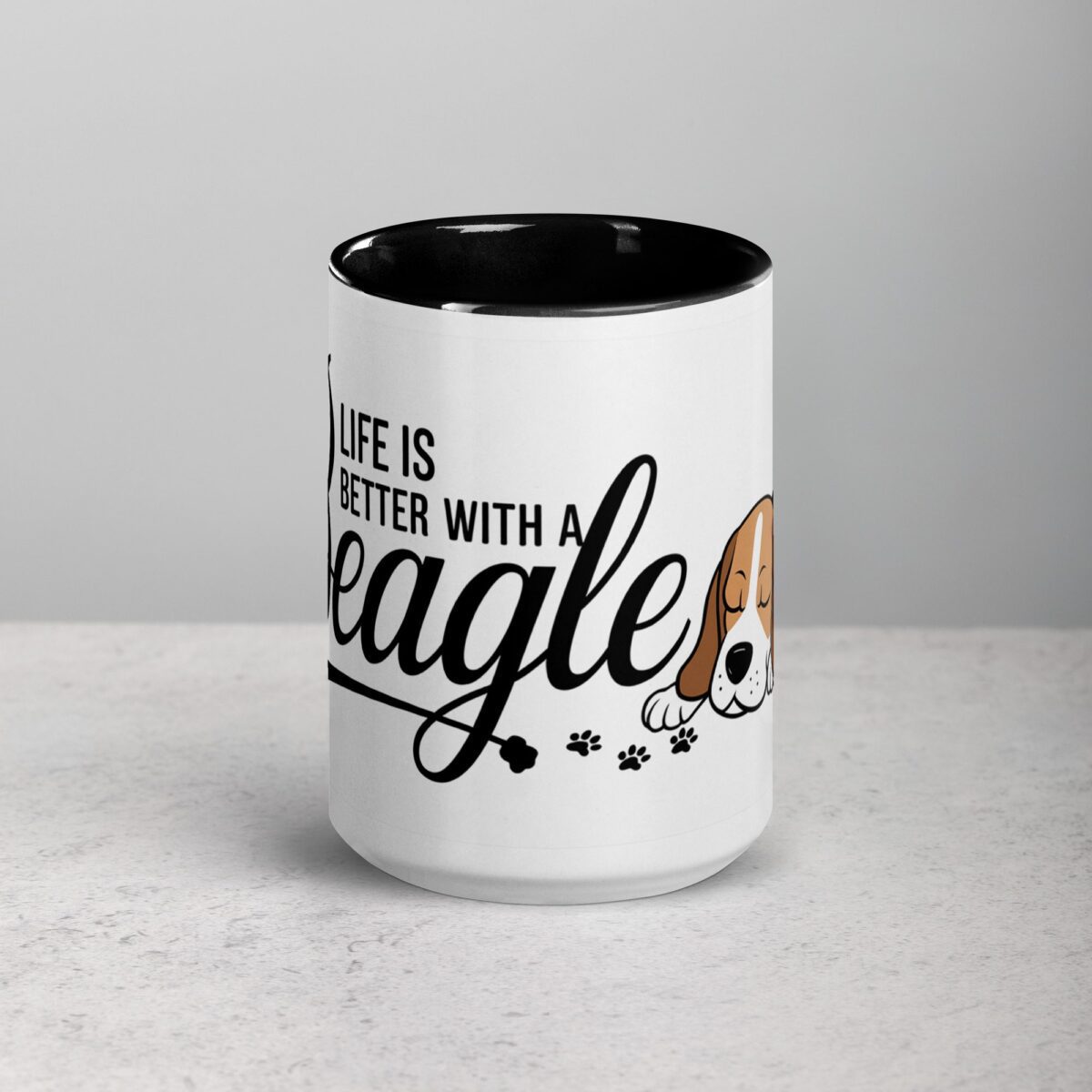 Life Is Better with a Beagle Coffee Mug & Tea Cup - Image 4