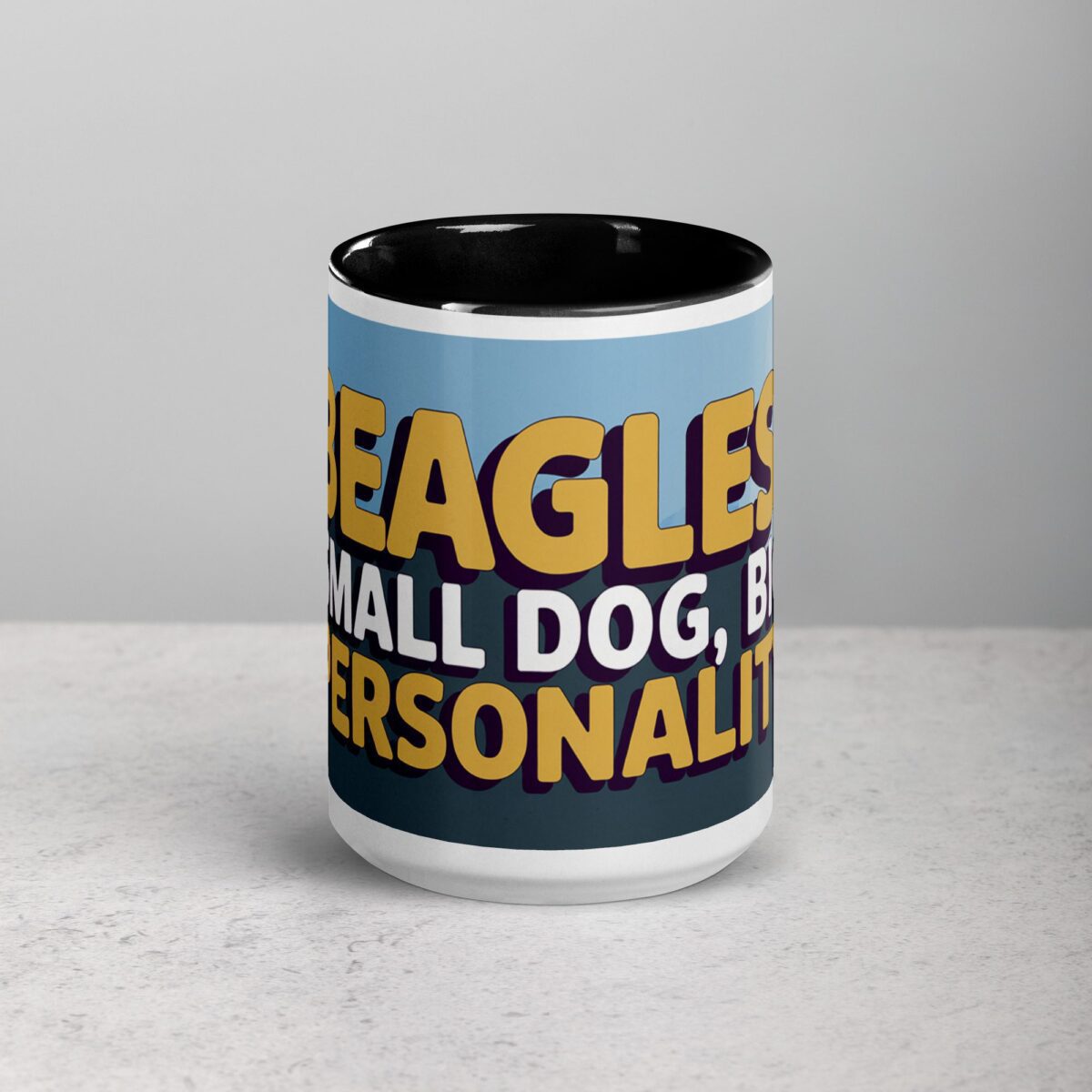Beagles: Small Dog, Big Personality Coffee Mug - Image 4