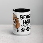 Beagle Hair, Don’t Care Coffee Mug - Image 4