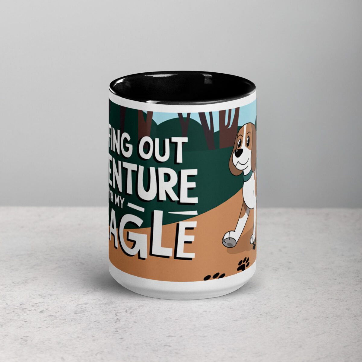 Sniffing Out Adventure with My Beagle Coffee Mug - Image 4