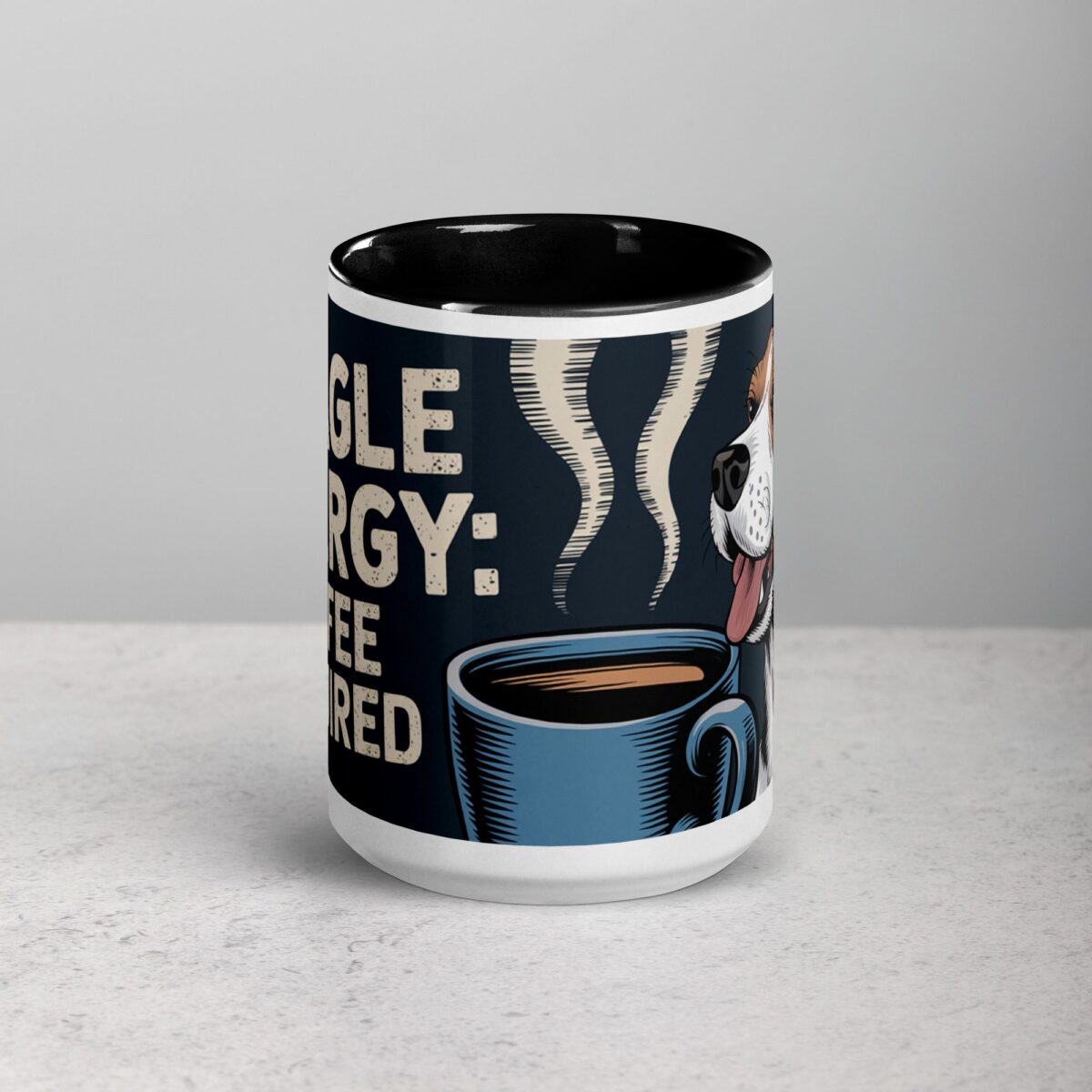 Beagle Energy: Coffee Required Mug - Image 4