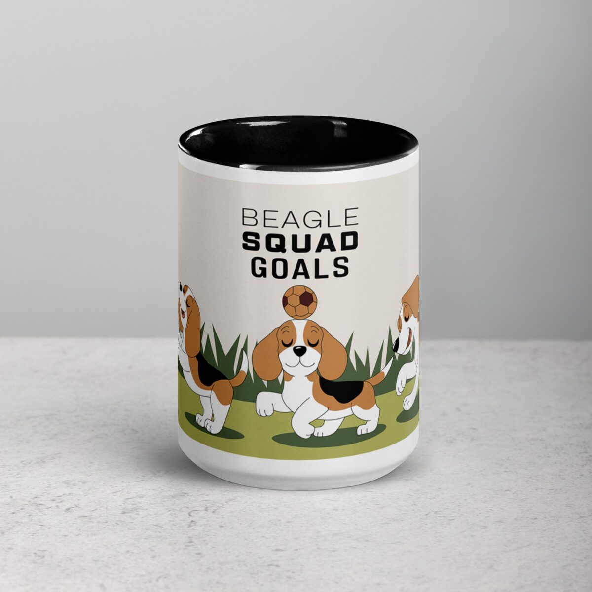 Beagle Squad Goals Coffee Mug - Image 4
