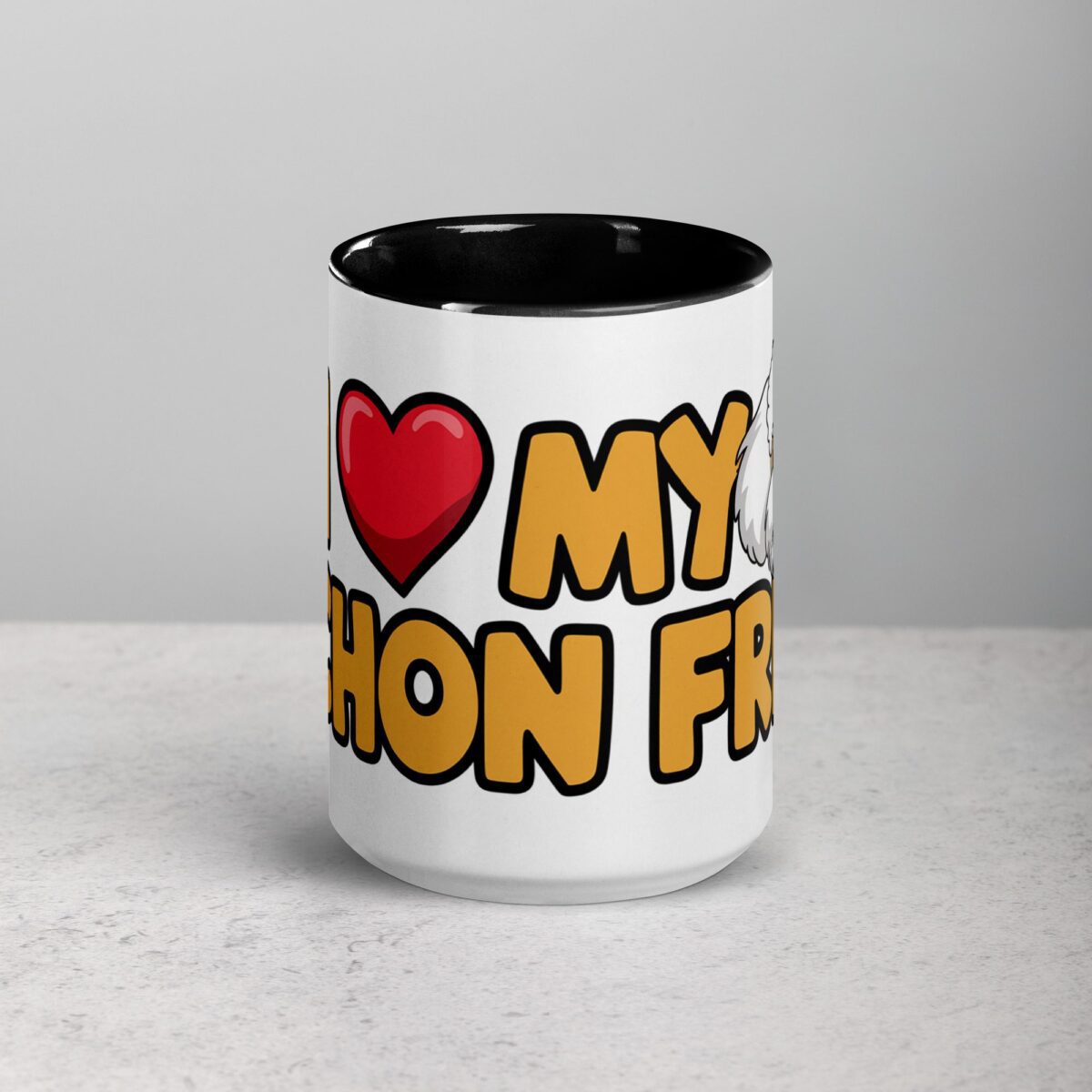 I ❤️ My Bichon Frise Coffee Mug & Tea Cup - Image 4