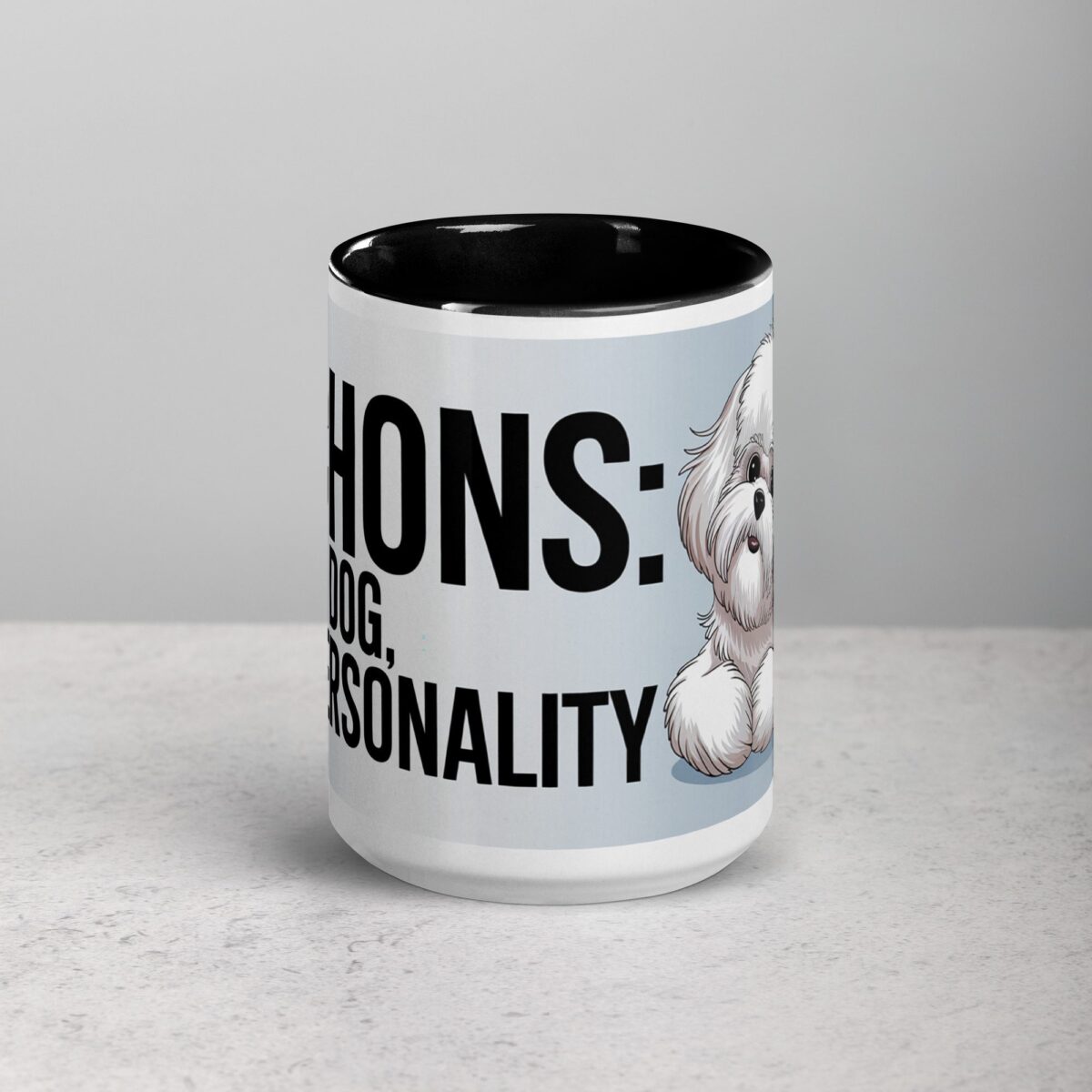 Bichons: Small Dog, Big Personality Coffee Mug - Image 4