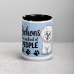 Bichons Are My Kind of People Coffee Mug - Image 4