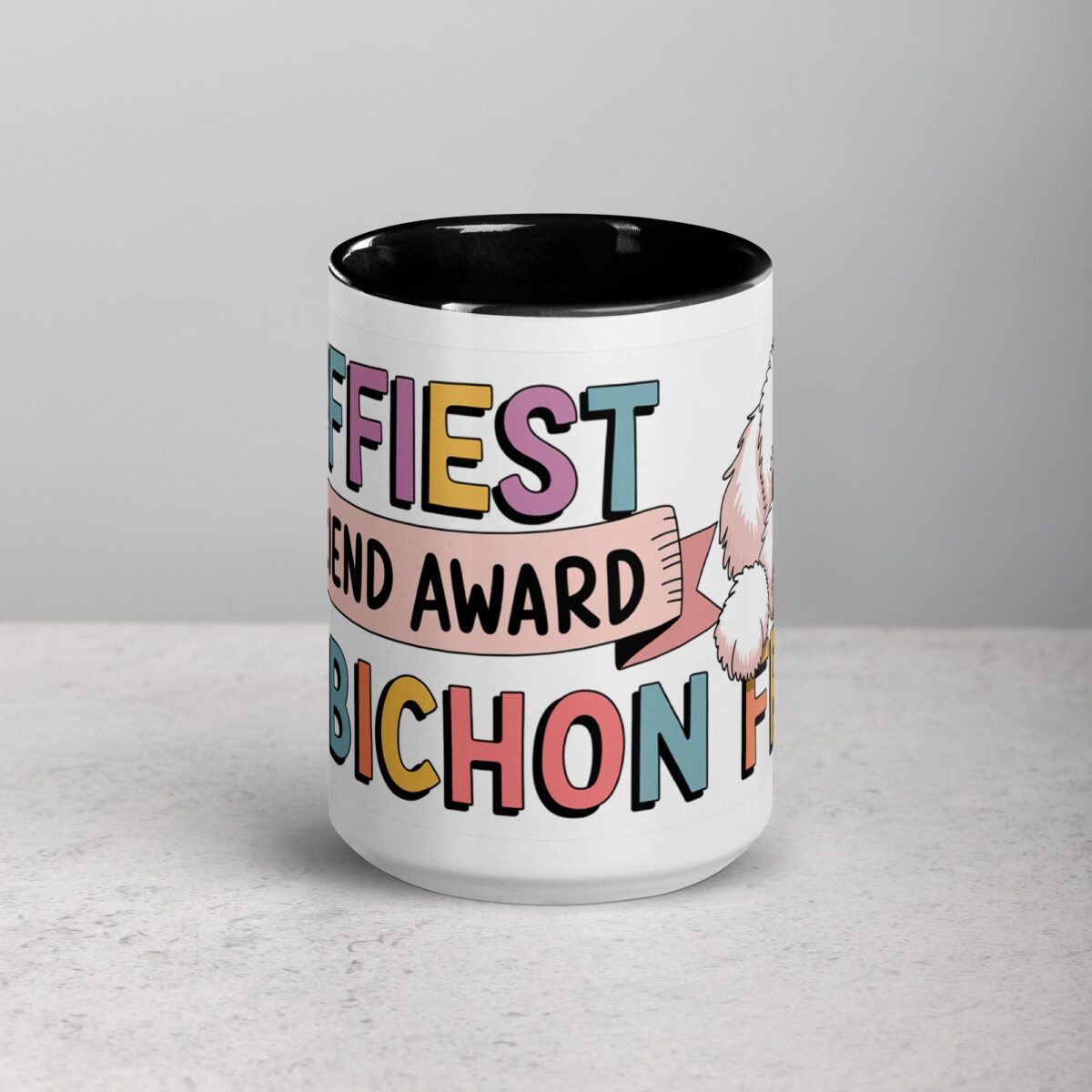 Fluffiest Friend Award: My Bichon Frise Coffee Mug - Image 4