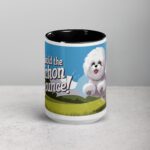 Behold the Bichon Bounce! Coffee Mug - Image 4