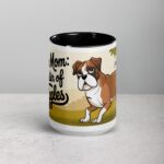 Boxer Mom: Master of Wiggles Coffee Mug - Image 4
