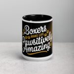 Boxers Make Life Pawsitively Amazing Coffee Mug - Image 5