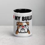 I ❤️ My Bulldog  Coffee Mug & Tea Cup - Image 4