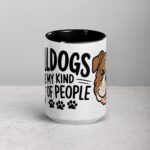 Bulldogs Are My Kind of People Coffee Mug & Tea Cup - Image 4