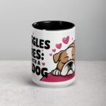 Snuggles and Snores: Life with a Bulldog Coffee Mug - Image 4