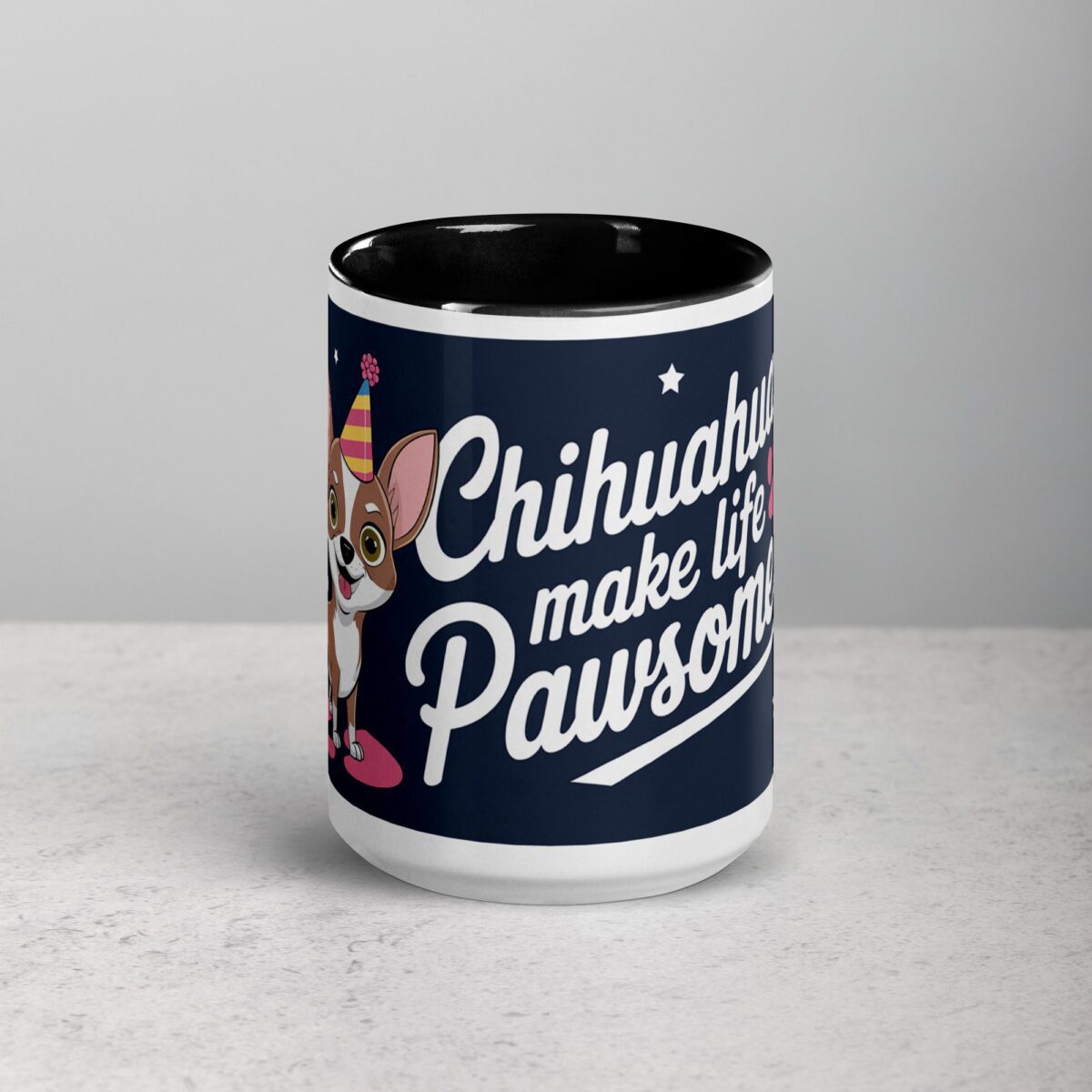 Chihuahuas Make Life Pawsome Coffee Mug - Image 4