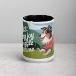 Collies: Bringing Joy One Wiggle at a Time Coffee Mug - Image 4