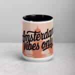 Amsterdam Vibes Only Coffee Mug - Image 4