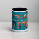 Amsterdam: Where History Meets Hipster Coffee Mug - Image 4