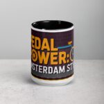 Pedal Power: Amsterdam Style Coffee Mug - Image 4
