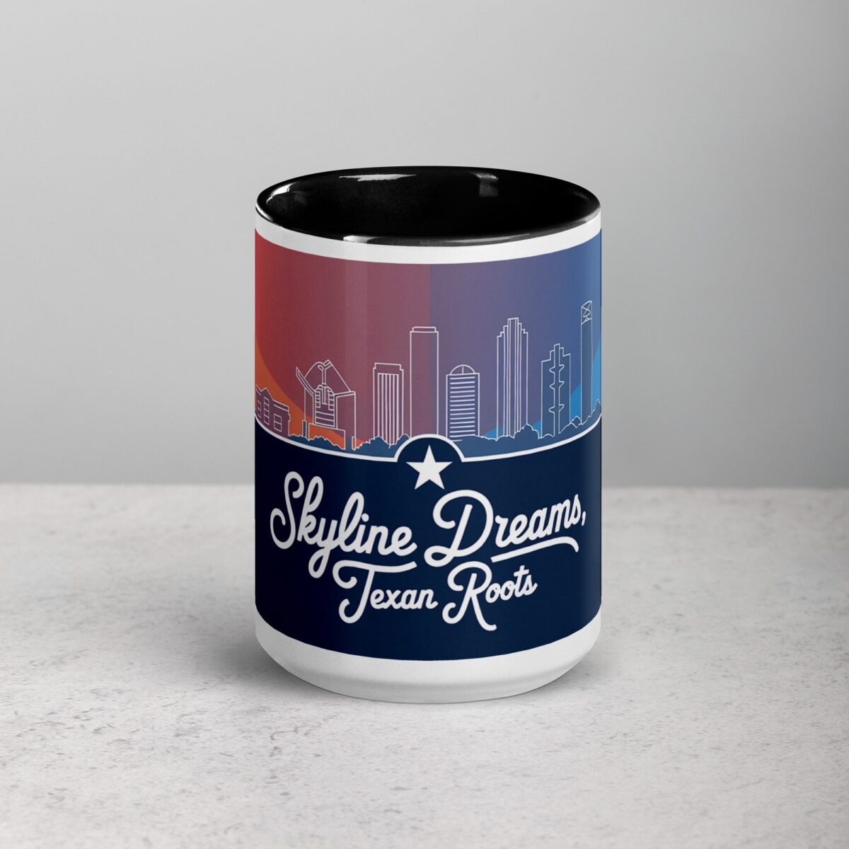 Skyline Dreams, Texan Roots Coffee Mug - Image 4
