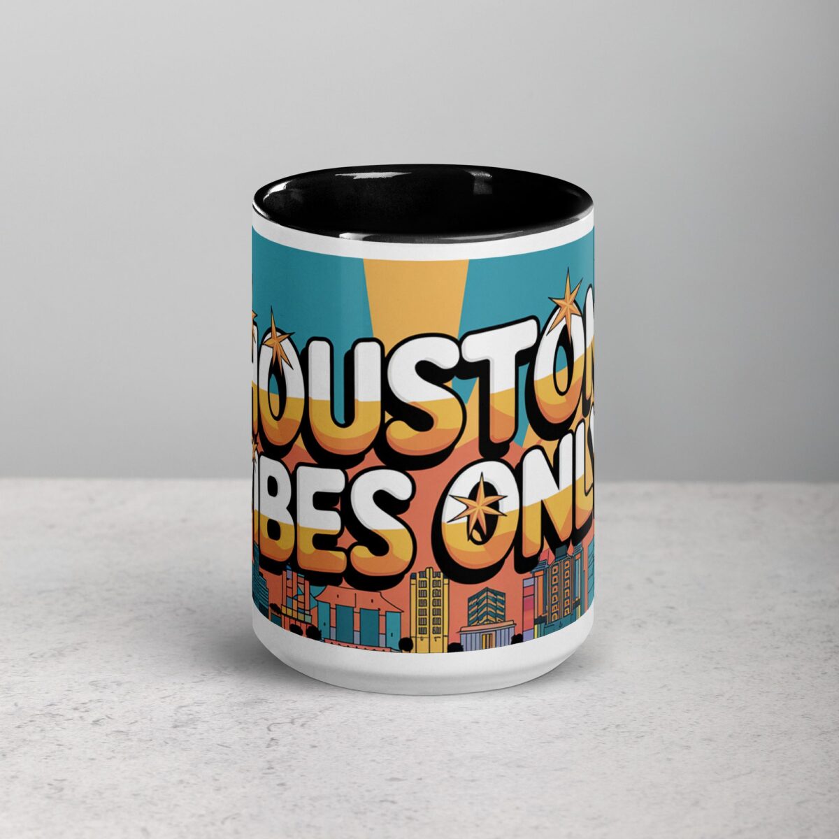 Houston Vibes Only Coffee Mug & Tea Cup - Image 4