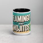 Flamingos and Mojitos Coffee Mug - Image 4