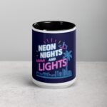 Neon Nights and Miami Lights Coffee Mug - Image 4