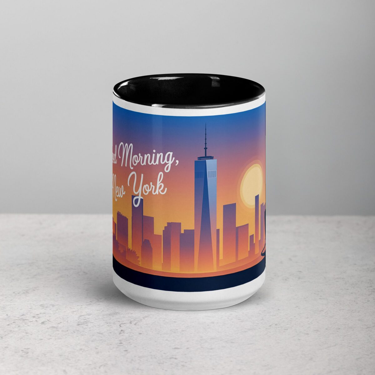 Good Morning, New York Coffee Mug & Tea Cup - Image 4