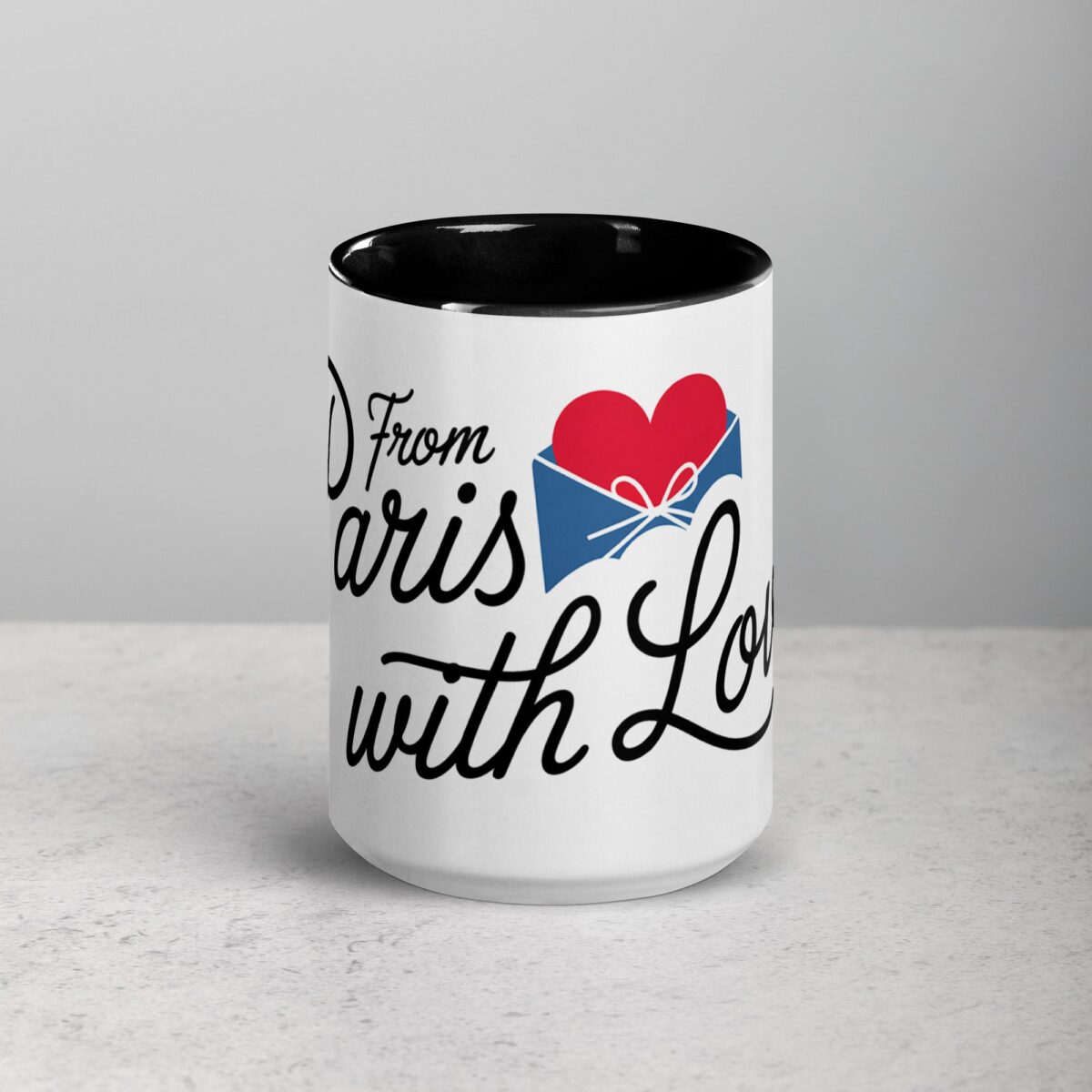 From Paris with Love Coffee Mug & Tea Cup - Image 4