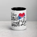 From Paris with Love Coffee Mug & Tea Cup - Image 4