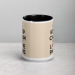 Keep Calm and Love Paris Coffee Mug & Tea Cup - Image 4