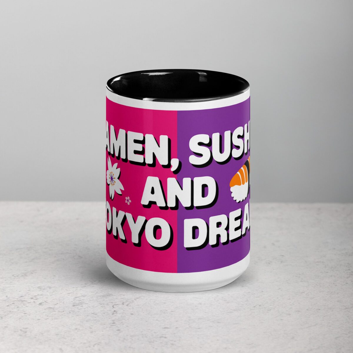 Ramen, Sushi, and Tokyo Dreams Coffee Mug - Image 4