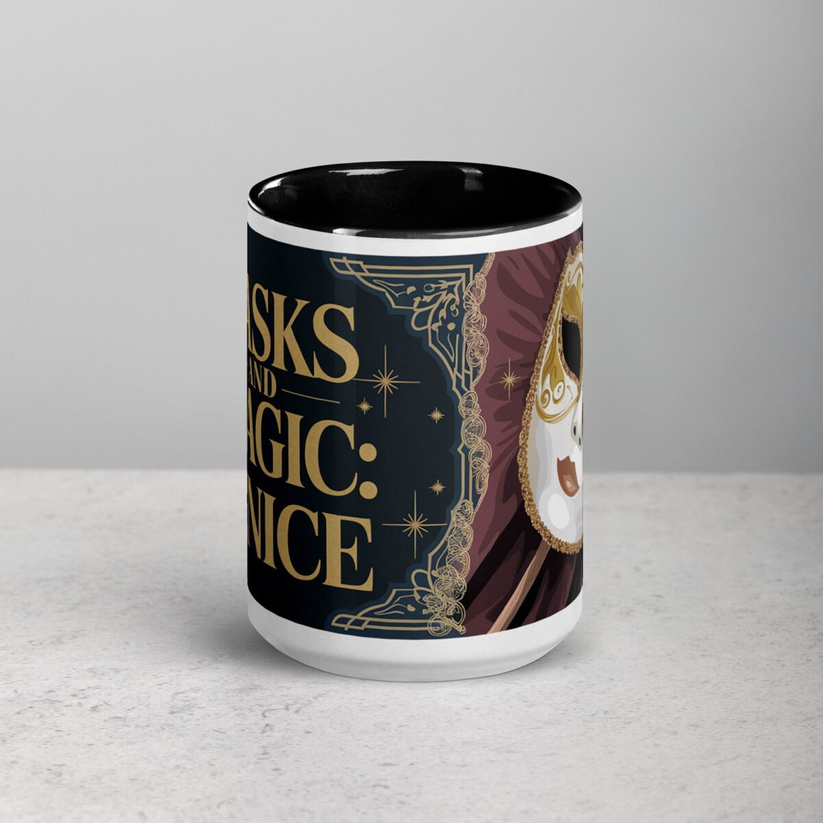 Masks and Magic: Venice Coffee Mug & Tea Cup - Image 4