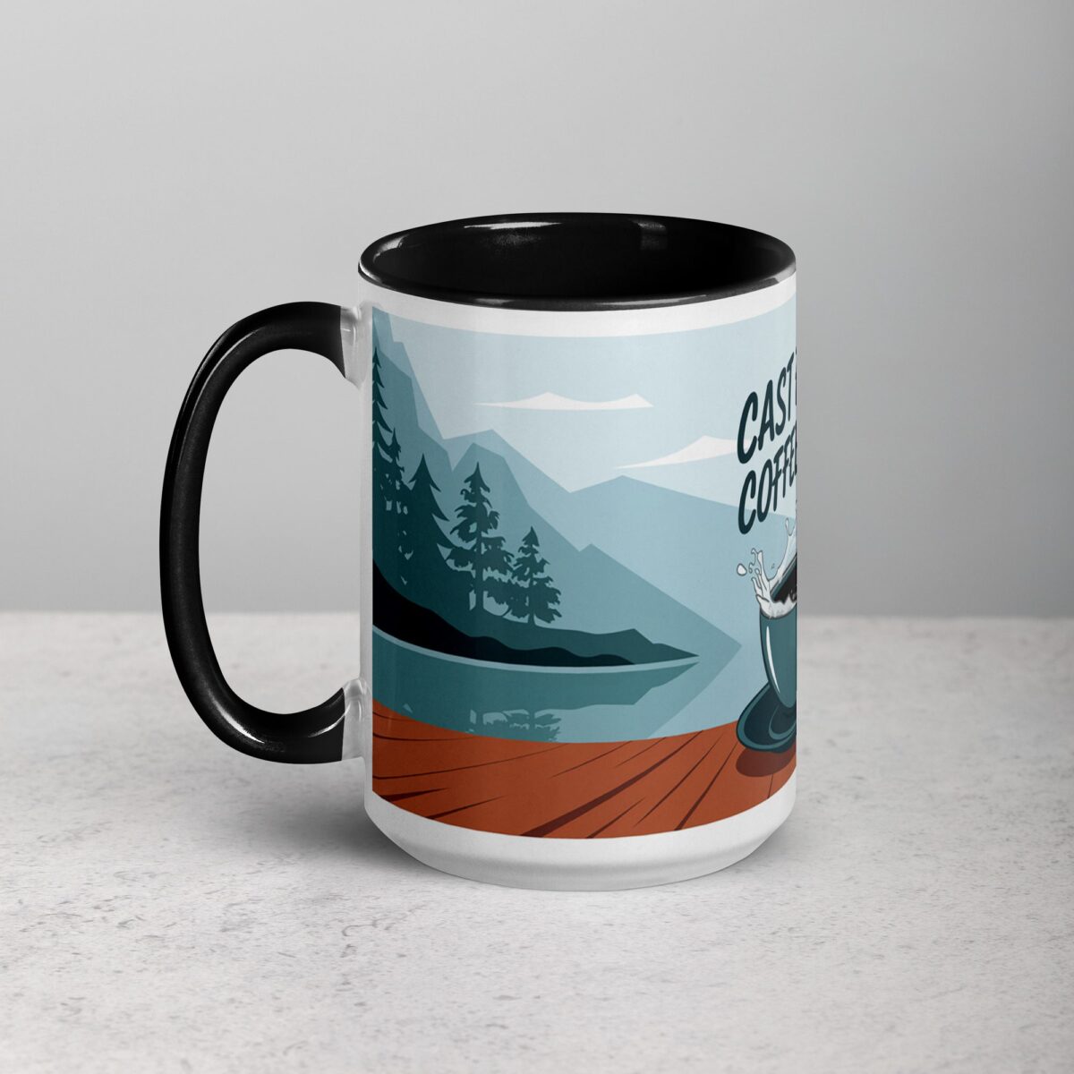 Cast First, Coffee Later Fishing Mug - Image 5