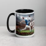 Kickoff, Coffee, Repeat Football Mug - Image 5