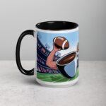 Quarterback Fuel Football Coffee Mug - Image 5