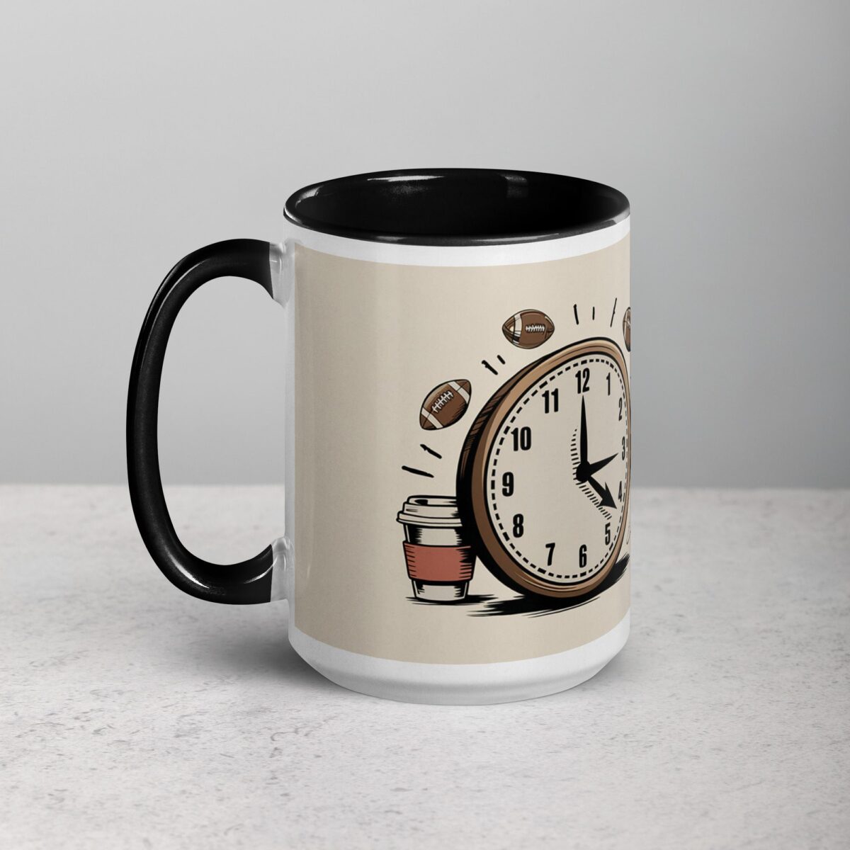 4th Quarter Coffee Football Mug - Image 5