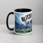 Blitzed & Brewed Football Coffee Mug - Image 5