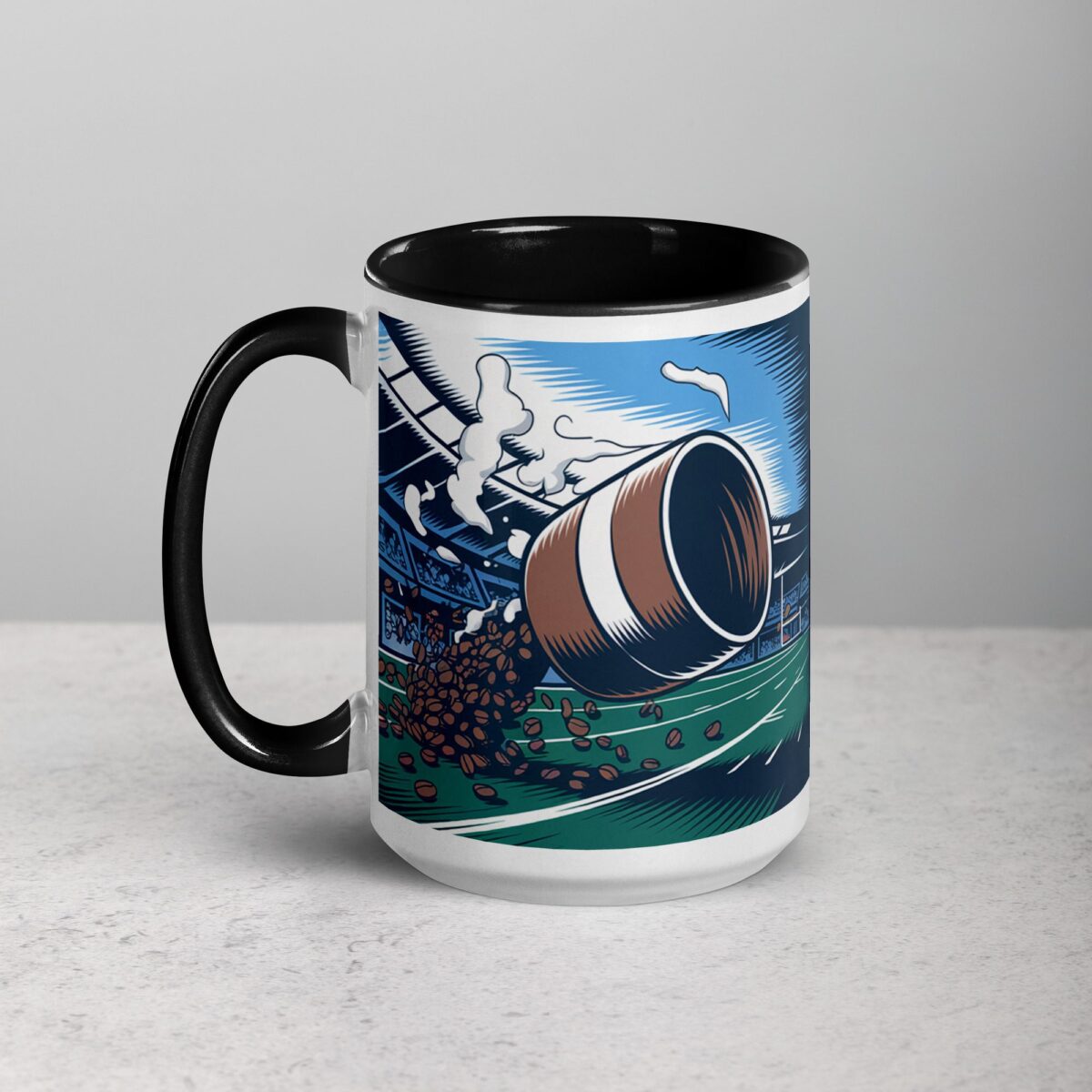 Ready for the Kickoff… and Coffee Football Mug - Image 5