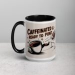 Caffeinated & Ready to Punt Football Mug - Image 5